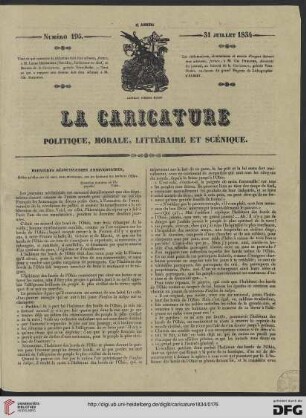 Numéro 195 (31 Juillet 1834)