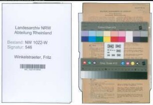 Entnazifizierung Fritz Winkelstraeter , geb. 27.06.1904 (Dachdecker)