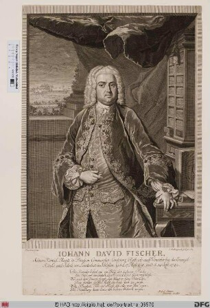 Bildnis Johann David Fischer