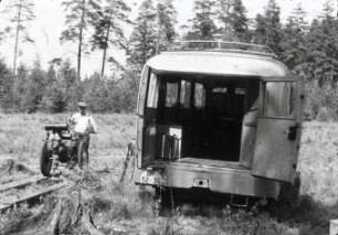 Messwagen im Einsatz