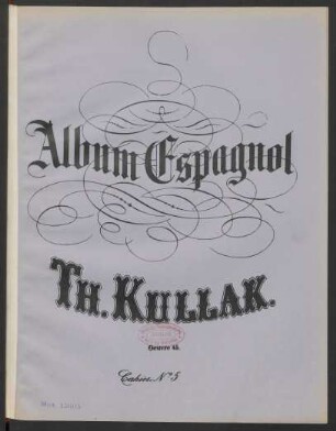 No. 5: Cancion aragonesa paraphrasé