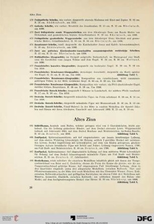 Altes Zinn (Nr. 485-536)