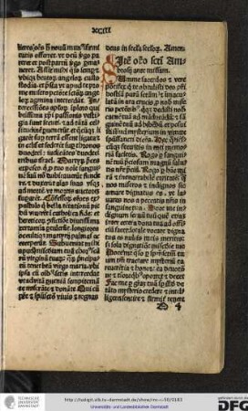 Item oratio sancti Ambrosii ante missam.