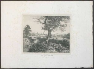 Carlsruhe, von Mühlburg aus genommen