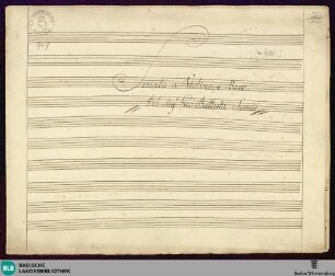 Sonatas - Mus. Hs. 909 : vl, b; G