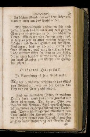 Siebentes Hauptstueck.