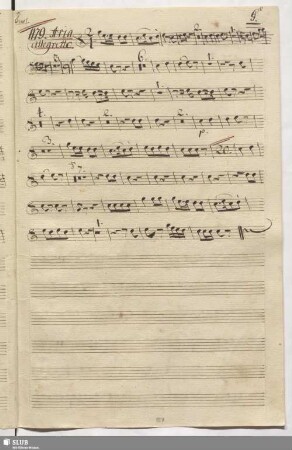 1179. Aria: Vanne s'e verche cara / Naumann, J.G.