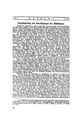 Berufsberatung und Berechtigungen der Mittelschule