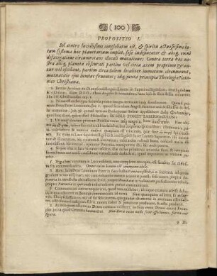 Propositio I. - Propositio III.