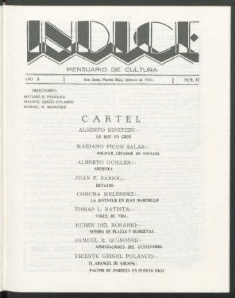 Año II, : núm. 23, febrero de 1931