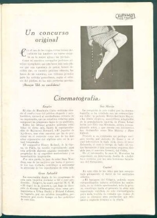 Cinematografía