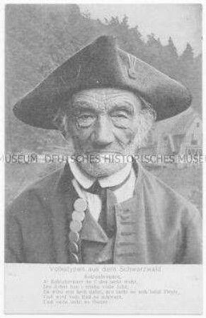 Alter Mann in Schwarzwälder Tracht
