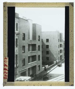 Moskau, Wohnanlage in der Mashkova-Straße, 1927-28 (verm. nicht erhalten/verändert)