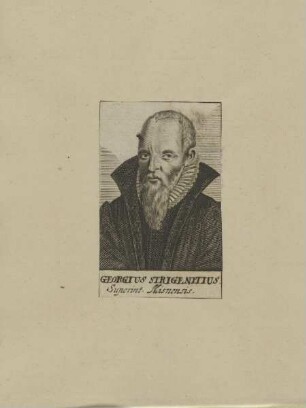 Bildnis des Georgius Strigenitius