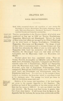 Chapter XIV. Local self-government