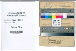 Entnazifizierung Max Engler , geb. 18.07.1895 (Schreinermeister)