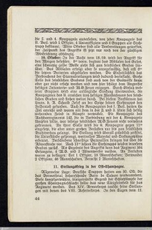 11. Stellungskrieg in der Ost-Champagne