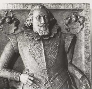 Grabplatte für Georg Friedrich von Watzdorf, gestorben 1622