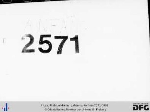 MF Mau 2571