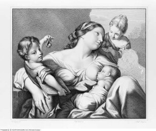 La Reale Galleria di Torino illustrataBand 4.Tafel CXLIII.: Die "Gute Mutter" - Volume IVLa Buona Madre