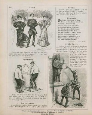 "Ironie" "Vermuthung" "Höchste Satyre"