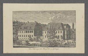 Das Chirurgische Hospital zu Göttingen.