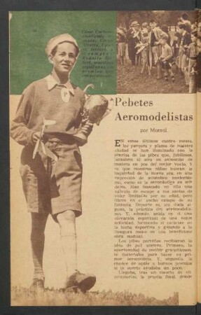 Pebetes aeromodelistas