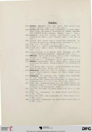 Städte (Nr. 2697-3333)