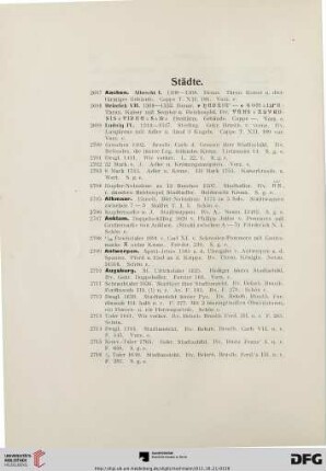 Städte (Nr. 2697-3333)