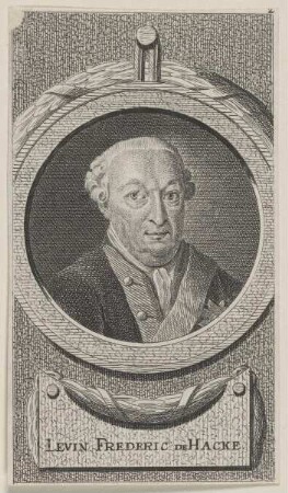 Bildnis des Levin Frederic de Hacke