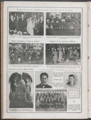 Exposición de cerámica en el Círculo de la Prensa