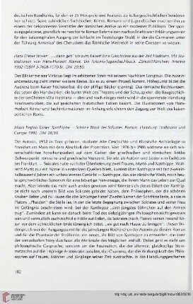 [Rezension von: Maria Regina Kaiser: Xanthippe - Schöne Braut des Sokrates]