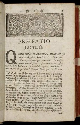 Præfatio Justini.
