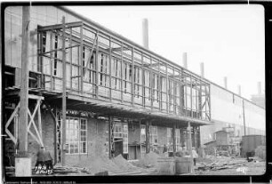 Bau Me 275 Maschinenhaus und Ammoniakverbrennung