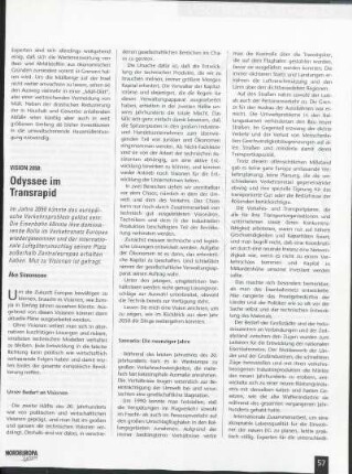 Vision 2050: Odyssee im Transrapid