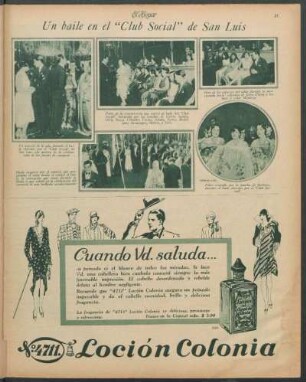 Un baile en el "Club Social" de San Luis