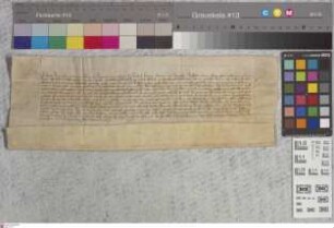 Gräfenhausen: Vertrag der von Heusenstamm und der v. Ulner wegen Gräfenhausen
