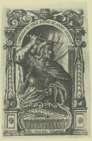 Bildnis des Theodo IV Boiar.