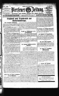 Viersener Zeitung : aelteste Zeitung des Dreistädtegebietes, verbunden mit der "Wacht" in Dülken und Süchteln