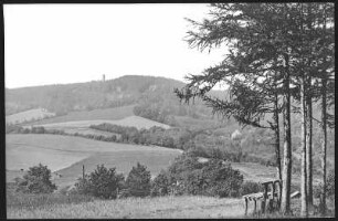 Jena. Blick auf den Forst