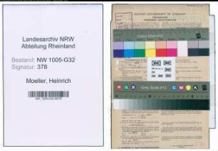 Entnazifizierung Heinrich Moeller , geb. 23.02.1894 (Stadtinspektor)