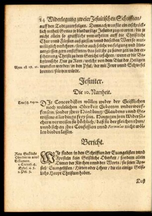 Jesuiter. Die 10. Narrheit.