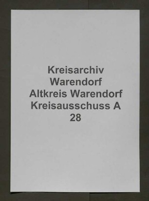Kreisbaumeister, Spez.