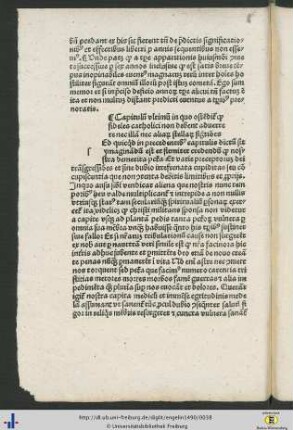 Capitulum ultimum in quo ostenditur quod fideles catholici non debent advertere nec illam nec aliarum stellarum significationes.