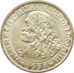 3 Reichsmark - Albrecht Dürer, 400. Todestag
