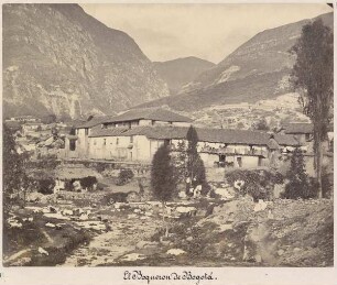 Der Boquerón von Bogotá [Colombia. 1868 : El Boquerón de Bogotá]