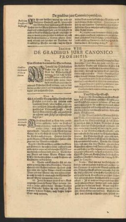 Sectio VIII. De Gradibus Jure Canonico Prohibitis.