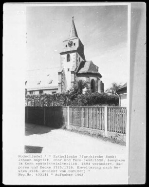 Katholische Pfarrkirche Sankt Johann Baptist