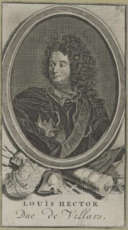 Bildnis des Louis Hector, Duc de Villars