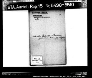 Hausierkonzessionen und -gesuche: Anton Berkefeld aus Bilshausen, Handel mit Stroh- und Holzwaren